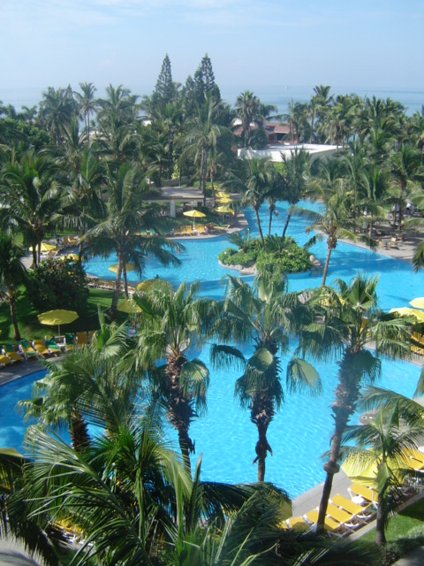 Sea Garden pool area (1) at Mazatlan 2006